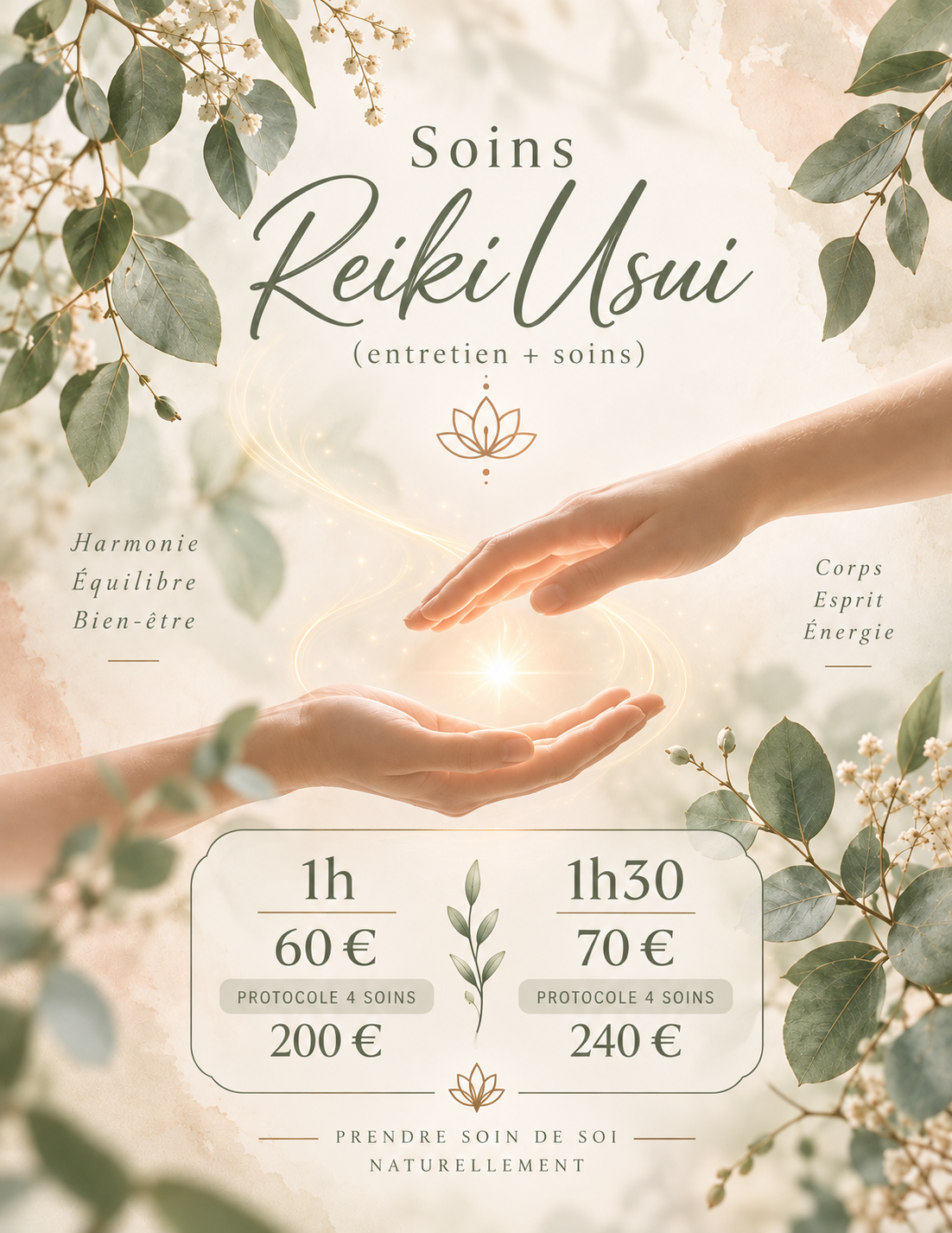 Soin reiki